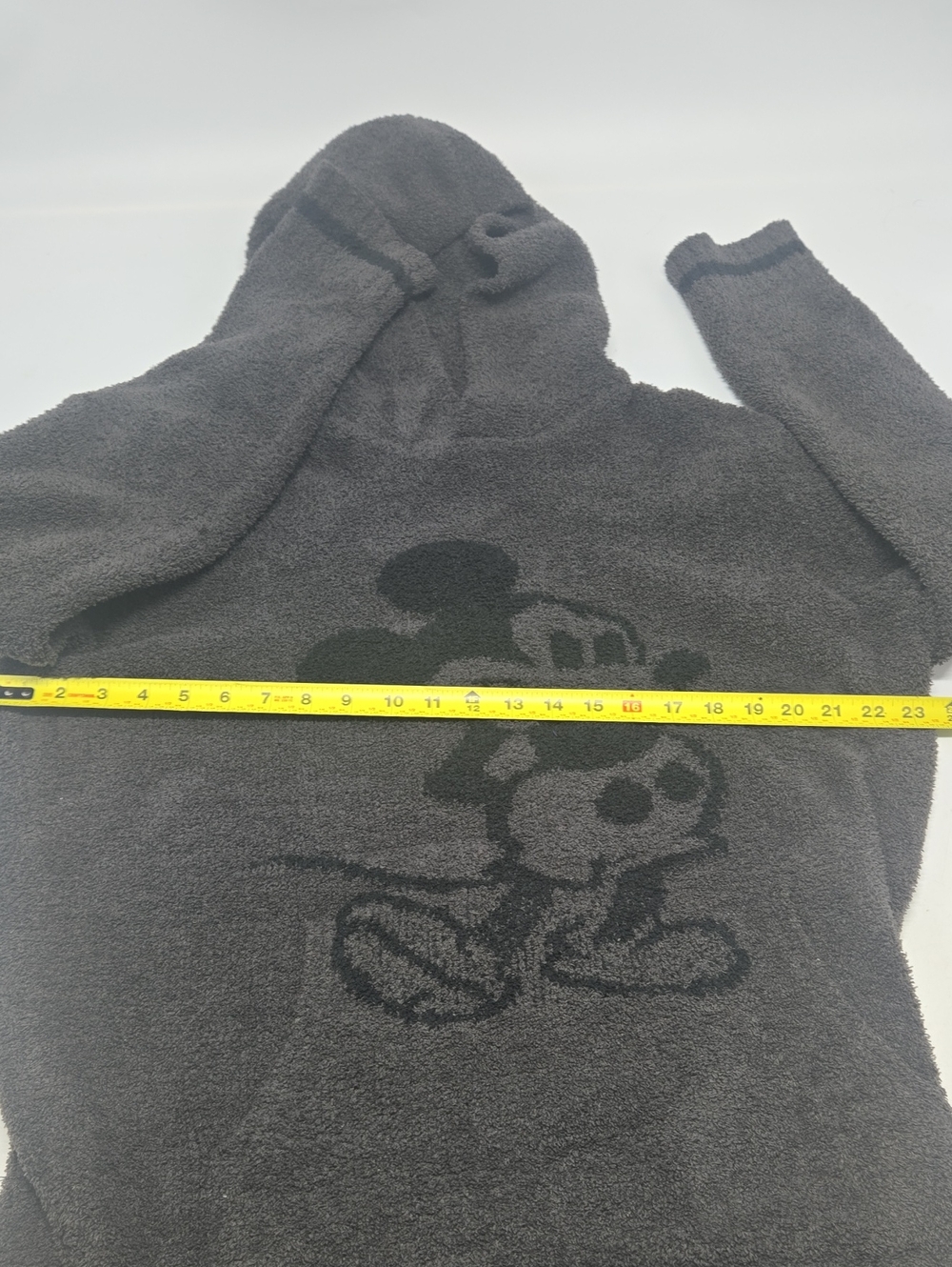 Disney Barefoot Dreams Hoodie Gray Mickey Graphic Hoodie - Picture 9 of 12